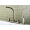 Kingston Brass KB8758NFL NuWave French Centerset Kitchen Faucet, Brushed Nickel KB8758NFL - alternate 2